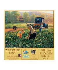 SunsOut Watermelon Patch 1000 piece Jigsaw Puzzle for Adults