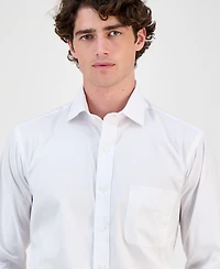 Club Room Men's Regular Fit Pinpoint Dress Shirt, Created for Macy's