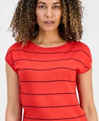 I.n.c. International Concepts Petite Cap-Sleeve Sweater, Macy's Exclusive