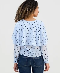 I.n.c. International Concepts Petite Capelet Blouse, Macy's Exclusive
