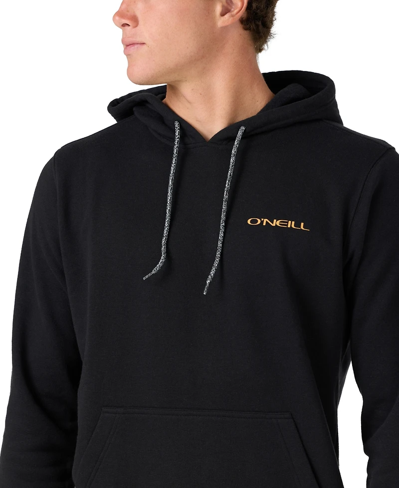 O'Neill Men's Glassy Days Print Long-Sleeve Graphic Hoodie