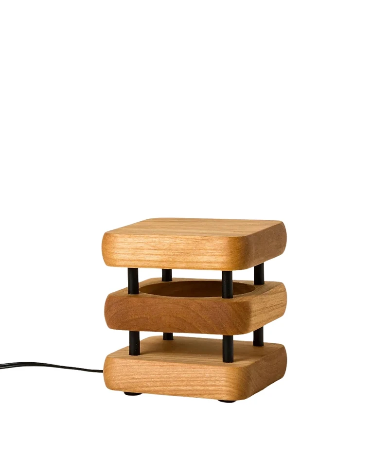 Uncommon Goods Long Distance Friendship Wood Mini Touch Lamp