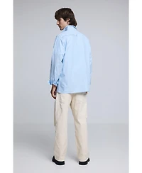 Desigual Men's Embroidered topstitched shirt