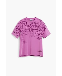 Desigual Men's Short-sleeve T-shirt with lettering