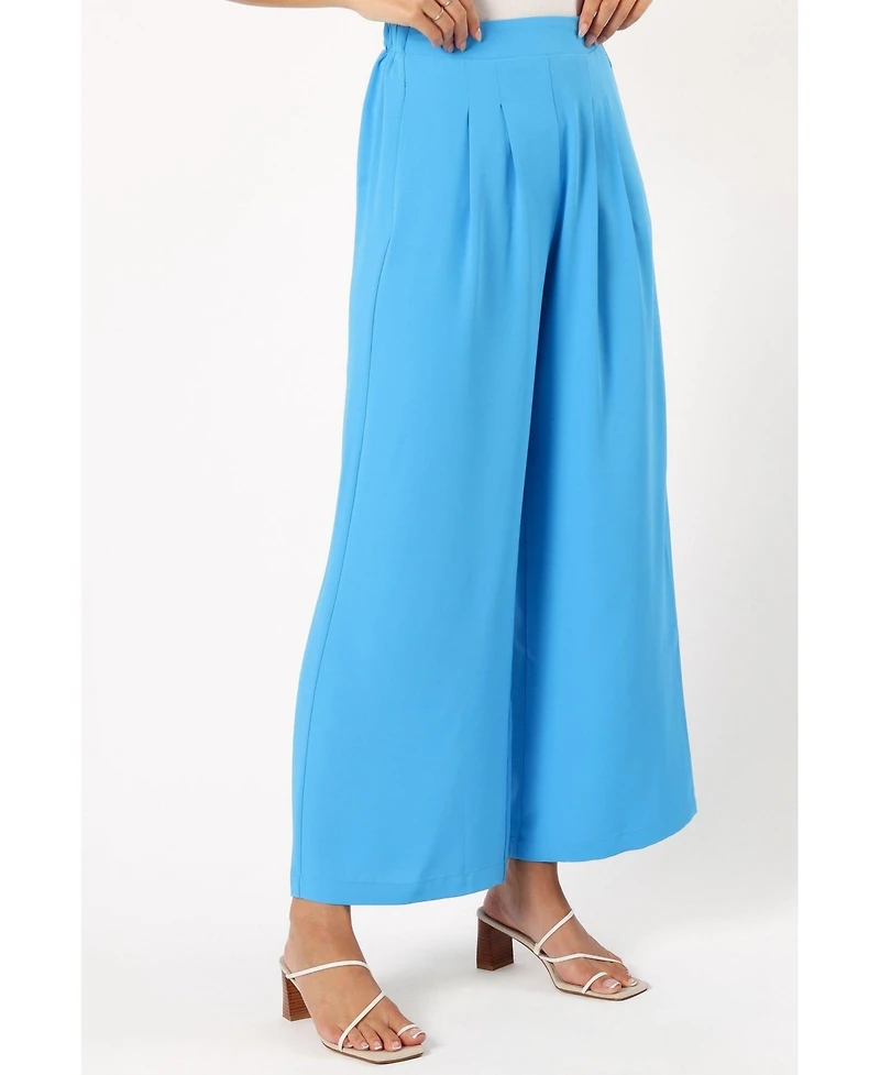 Petal and Pup Women's Calantha Wide Leg Pants - Fall Floral