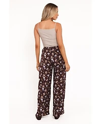 Petal and Pup Women's Calantha Wide Leg Pants - Fall Floral