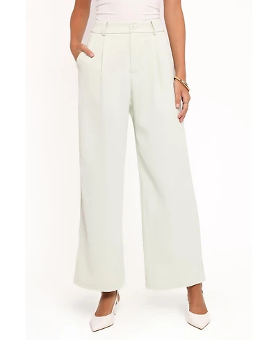 Petal and Pup Women's Lia Wide Leg Pant - Sage Green