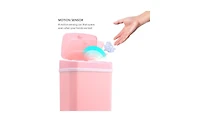 Ninestars Rectangular Motion Sensor Trash Can 3.2 Gallon Abs