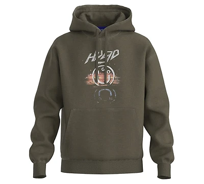 Hugo Boss Men's Nimponex Graphic Hooded Sweatshirt