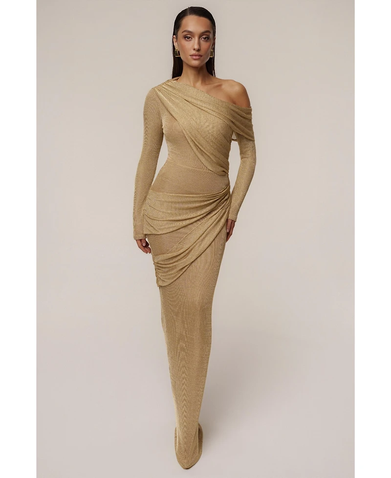 Jluxlabel Women's Opulent Metallic Bodysuit