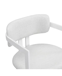 Streamdale Furniture + 2 Pc. Set + Fabric & Metal + Upholstered + Dining Chairs