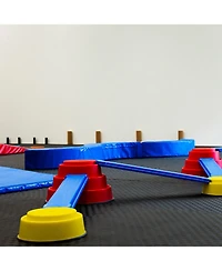 BalanceFrom Fitness Foam Interlocking Exercise Floor Mat, 24 Square Feet, Black