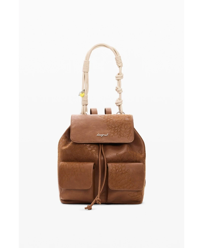 Desigual Women's Small embroidered backpack