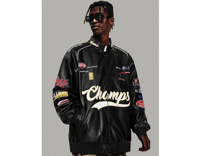 Aelfric Eden Men's Champs Racing Button-Up Jacket