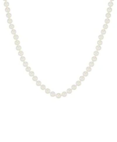 Honora White Cultured Freshwater Pearl 6 7mm Necklace In 14k Yellow Gold Collection