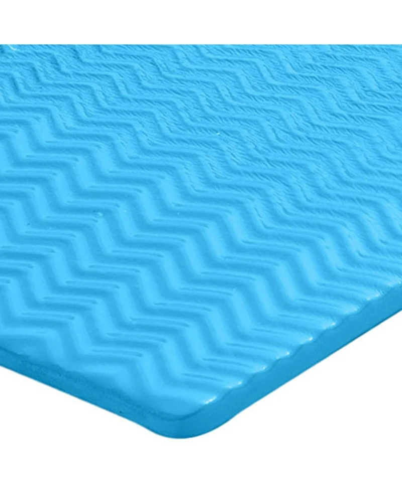 Trc Recreation Serenity 1.5" Thick Vinyl Swimming Pool Float Mat, Marina Blue