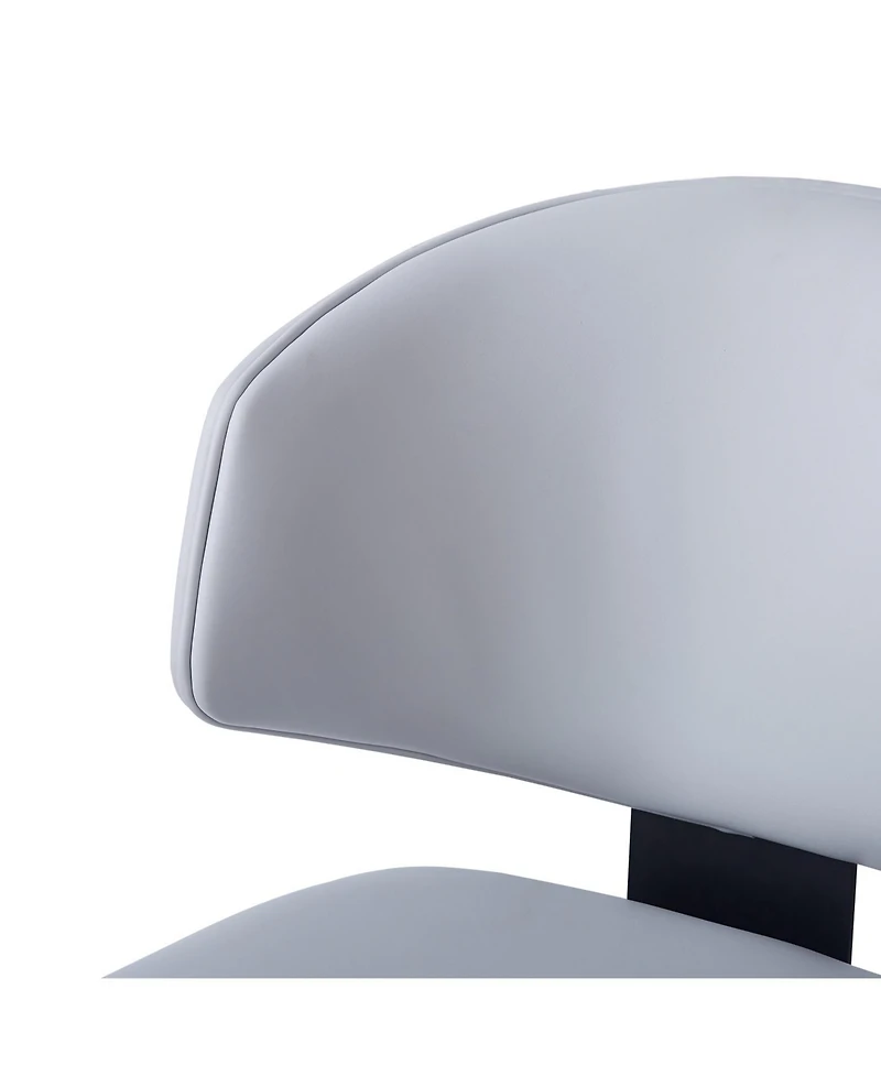 Streamdale Furniture Pu Leather Dining Chairs (Set of 2)