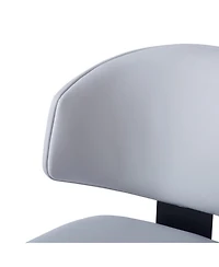 Streamdale Furniture Pu Leather Dining Chairs (Set of 2)