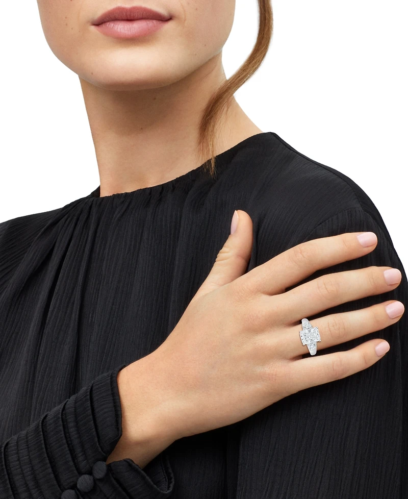 Grown With Love Igi Certified Lab Grown Diamond Engagement Ring (3-1/2 ct. t.w.) in 14k White Gold