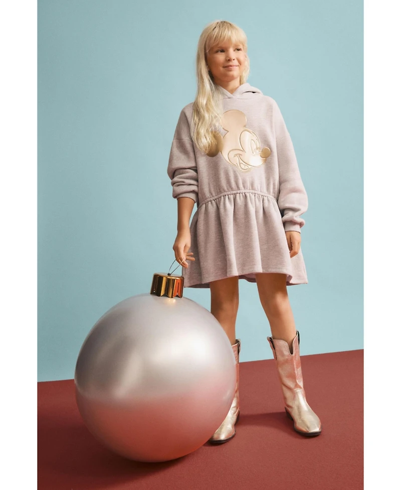 Desigual Girls's Mickey Mouse sweatshirt dress