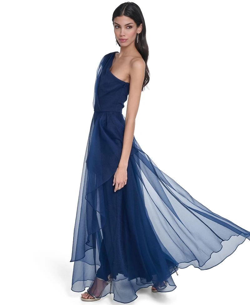 Eliza J Women's One-Shoulder Ball Gown
