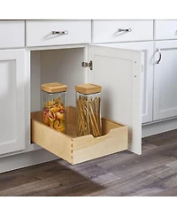 Rev-a-Shelf 14.71" Pullout Kitchen Cabinet Drawer w/ Soft-close, 4WDB-15SC-1