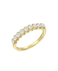 Macy's Diamond Ring (1/10 ct. t.w.) in 14k Gold Over Sterling Silver