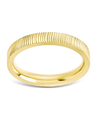 Sterling Forever Herringbone Rib