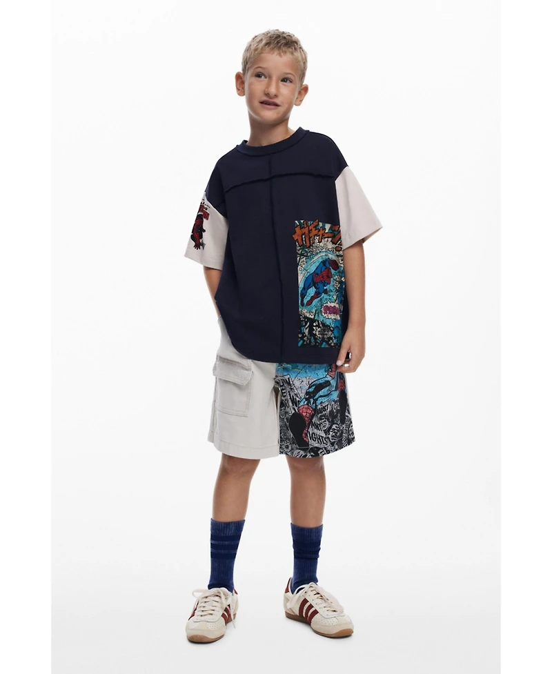 Desigual Boys Boys's Spiderman Comic T-Shirt