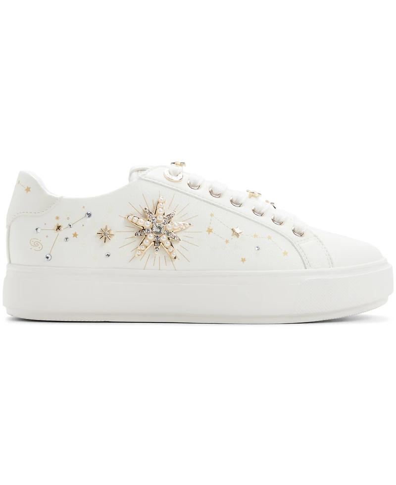 Aldo Women's Starbright Lace-Up Low Top Sneakers