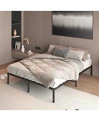 Streamdale Furniture Streamdale Metal Platform Bed frame, Sturdy Metal Frame, No Box Spring Needed(Full)