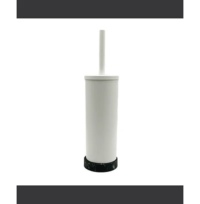 Cameo Toilet Bowl Cleaning Brush, Marble base, Stainless-Steel Holder, Fingerprint-Proof