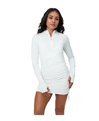 BloqUV Women's Upf 50+ Sun Protective Relaxed Drawstring Cover Up Tops