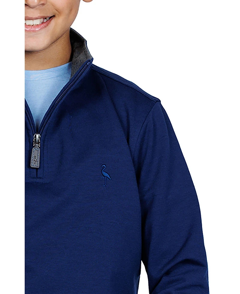 Tailorbyrd Boys Fleece Quarter Zip