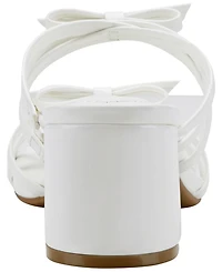 Bandolino Women's Mattien Strappy Bows Slip-On Dress Sandals