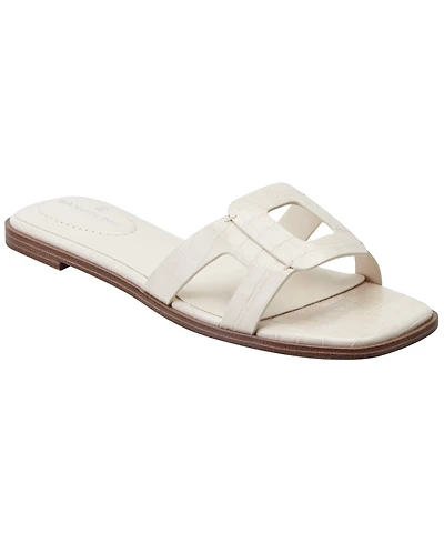 Bandolino Women's Vienma Square Toe Flat Sandals