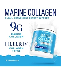 Vitauthority Marine Collagen Powder Unflavored, 18 servings