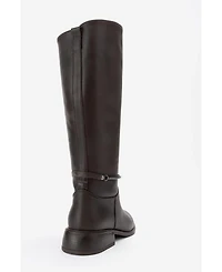 Forever & Always Women's Shoes Ansel Leather Riding Boot
