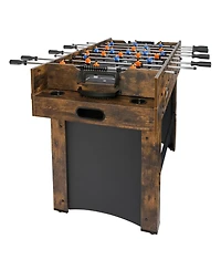 Sugift 3-in-1 Game Table 54" Combo Table with Air Hockey Ping Pong and Foosball