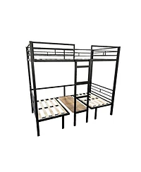 Streamdale Furniture Transformable Twin Loft Bed with Table