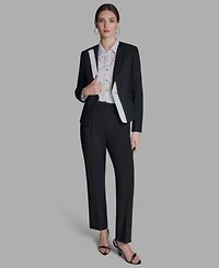 Bcbg One Button Jacket Suit