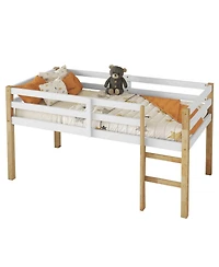 Streamdale Furniture Rubberwood Twin Loft Bed
