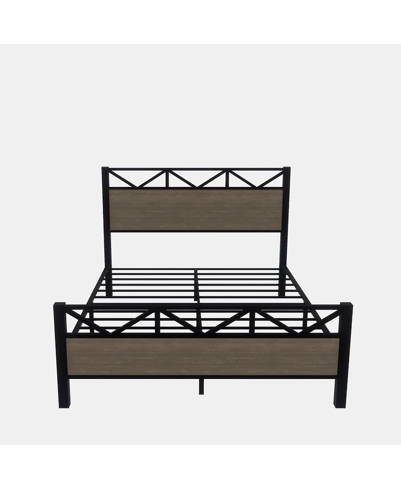 Streamdale Furniture Full Size Bed Frame, Easy Assembly