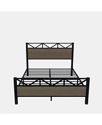Streamdale Furniture Full Size Bed Frame, Easy Assembly