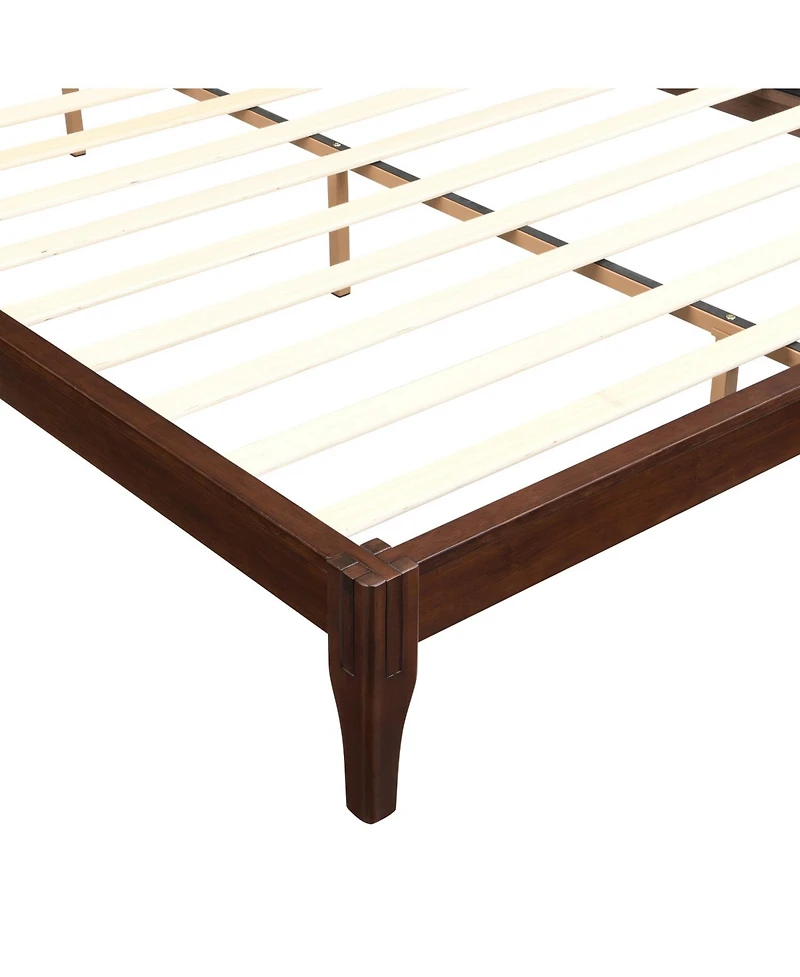 Streamdale Furniture Queen Bamboo Platform Bed Frame