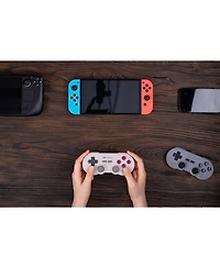 8BitDo SN30 Pro Bluetooth Controller with Hall Effect Joysticks, Rumble Vibration, and Turbo Function, Compatible with Switch/Switch 2, Pc, macOS, And