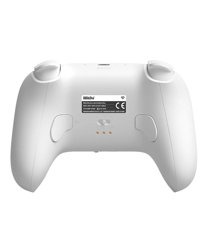 8BitDo Ultimate Wireless Controller with Hall Effect Joysticks for Xbox, Apple, Windows and Android - White - Includes Game Pass Code