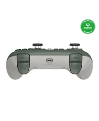 8BitDo Ultimate C Wired Controller for Xbox with Fire Ring Rgb Lighting Hall Effect Joysticks and 1 Month Game Pass Code - Orange