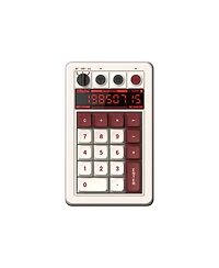 8BitDo Retro 18 Wireless Mechanical Number Keypad and Calculator for Windows and Android - Fami Edition