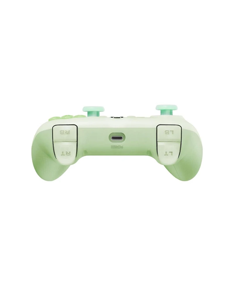 8Bitdo Ultimate Mini Wired Controller with Rgb Ring, Hall Effect Joysticks and Triggers for Xbox, Windows - Translucent